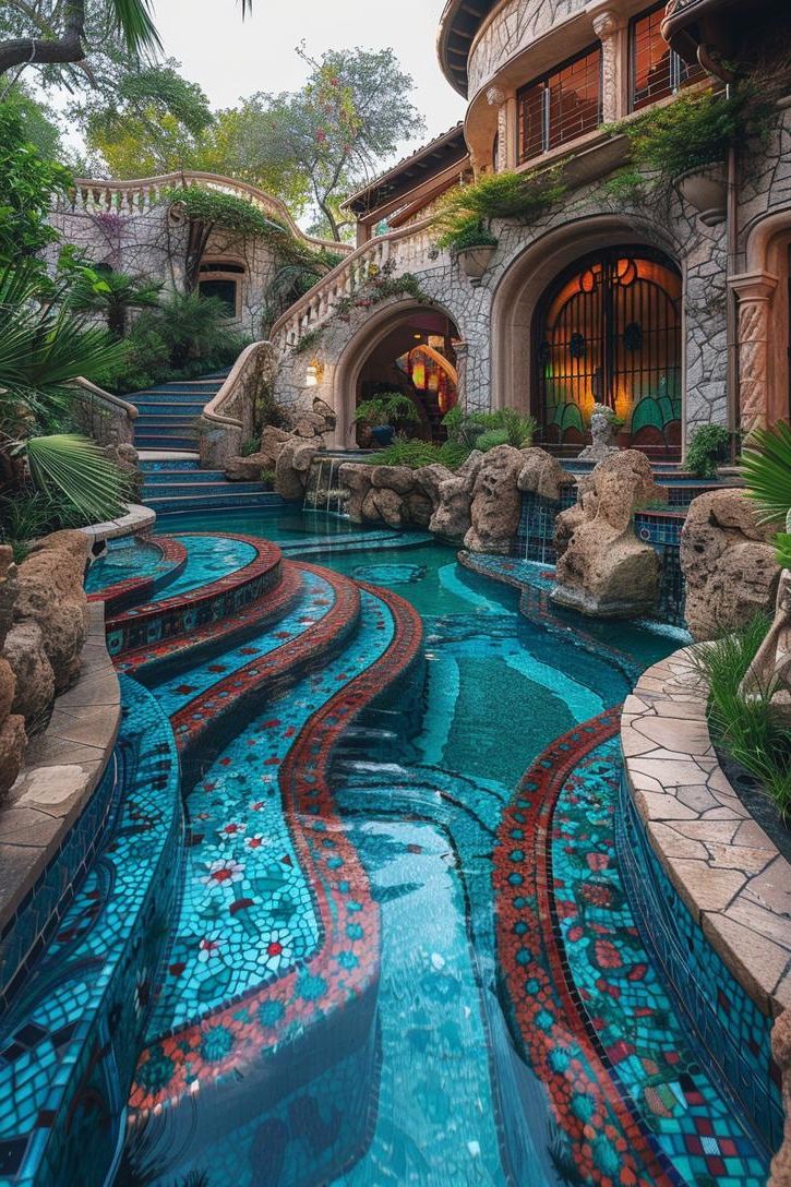 9. Creative Pool Shape Designs - photo 3