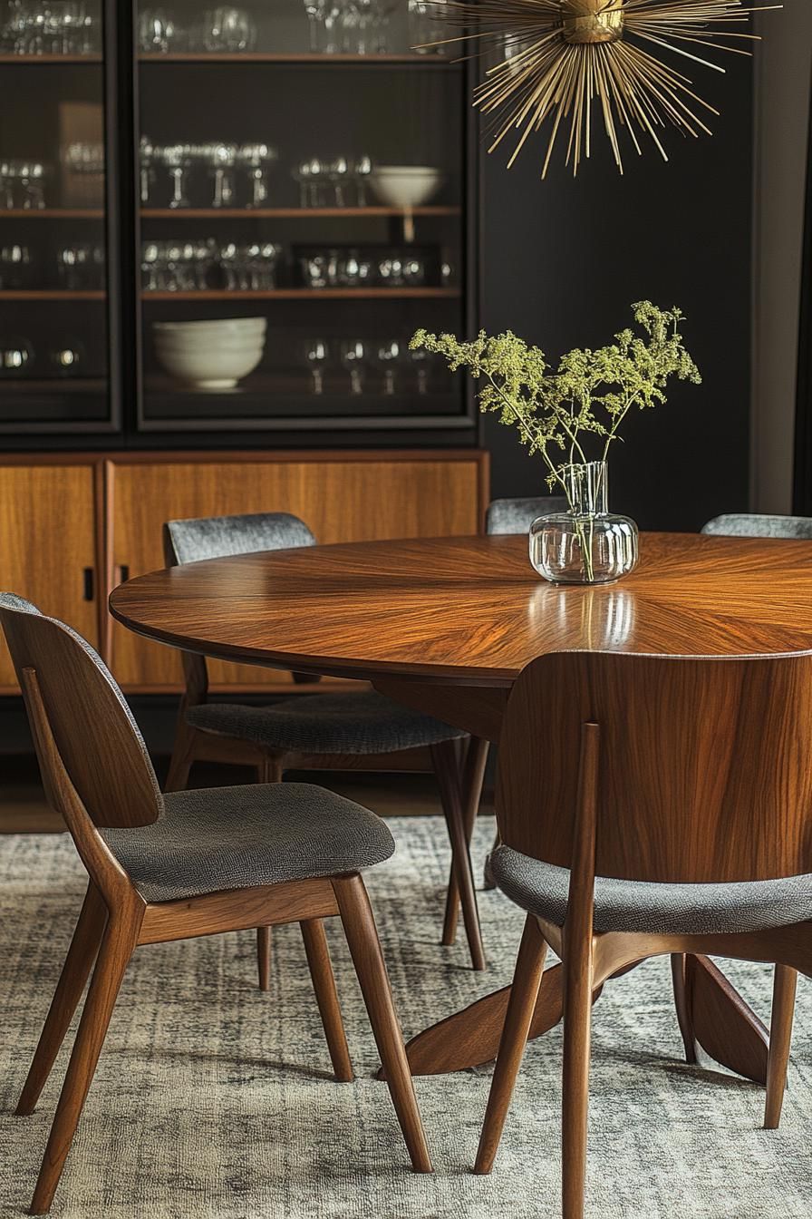 1. Elegant Dining Set Design Trend - photo 2