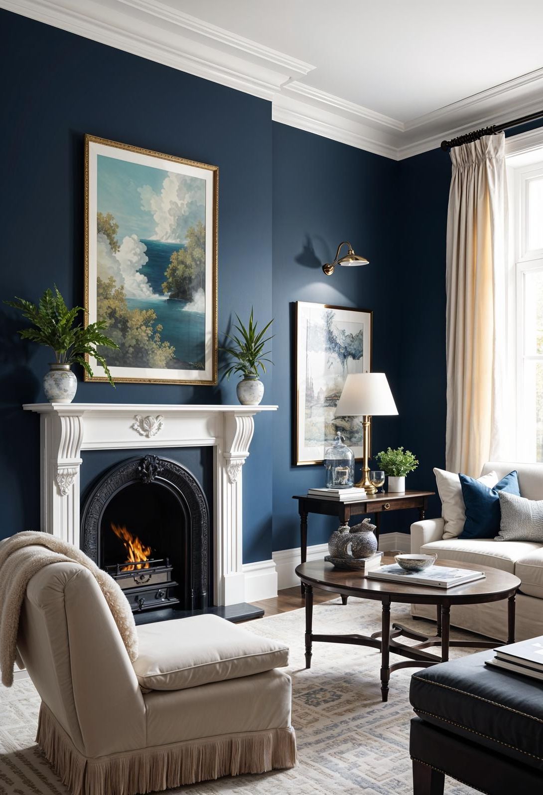 6. Bold Paint for Accent Wall