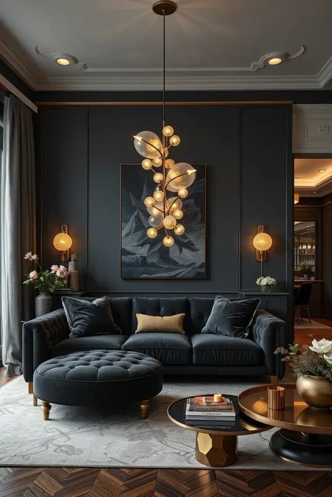 4. Light the Room With Sculptural Wall Fixtures