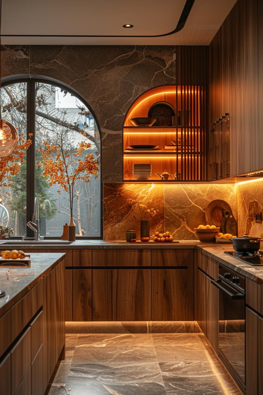 7. Fluted Glass Cabinet Door Ideas