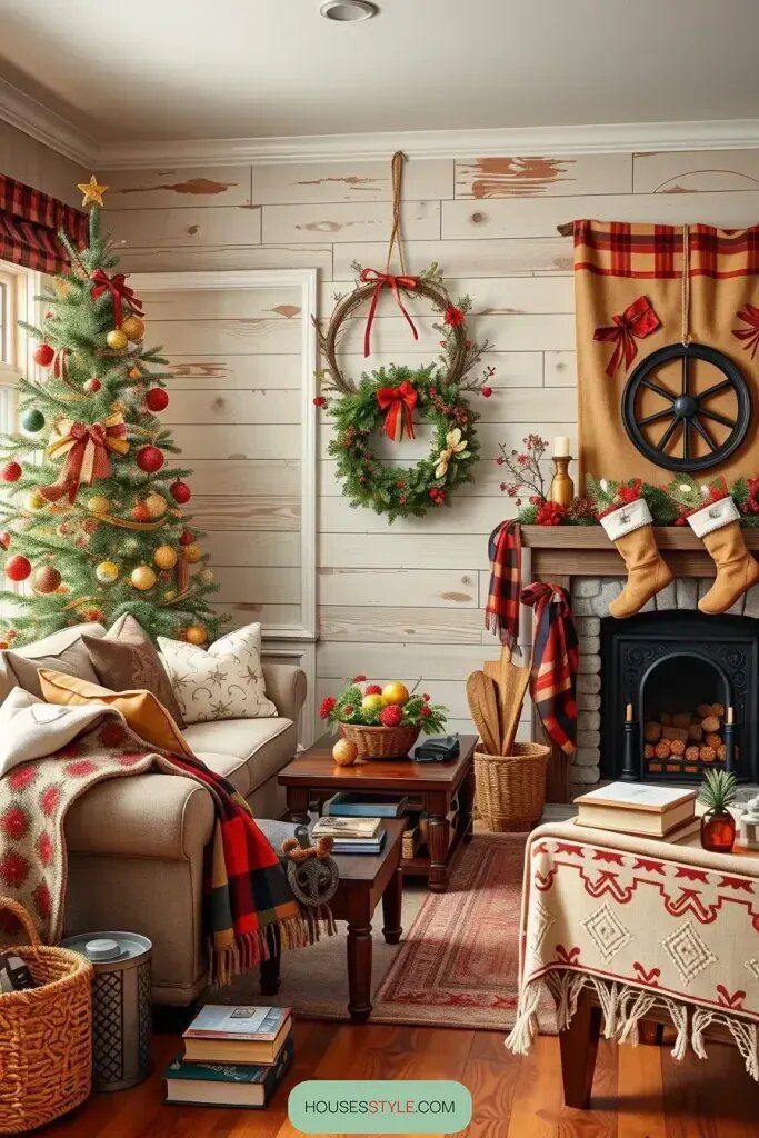 Seasonal Touches for Western Holiday Decor