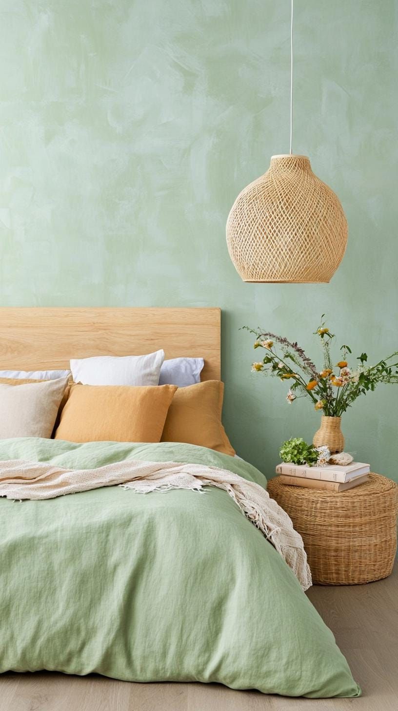 19. Textured Accent Walls