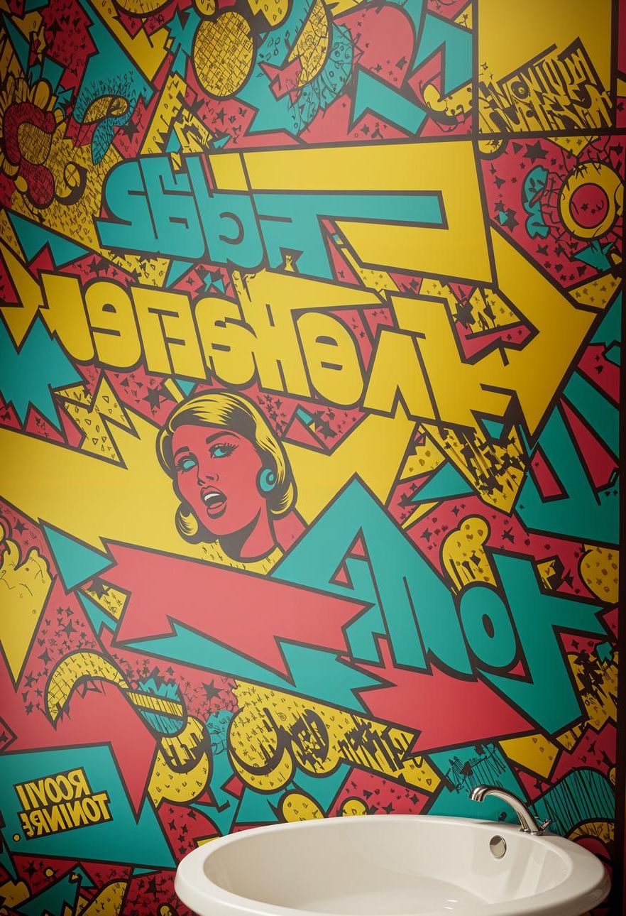 11. Bold Pop Art Powder Rooms - photo 2