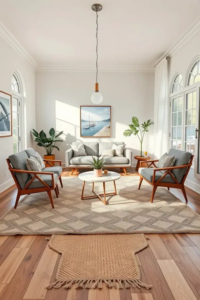 Using Rugs To Define Zones In Small Rooms - photo 2