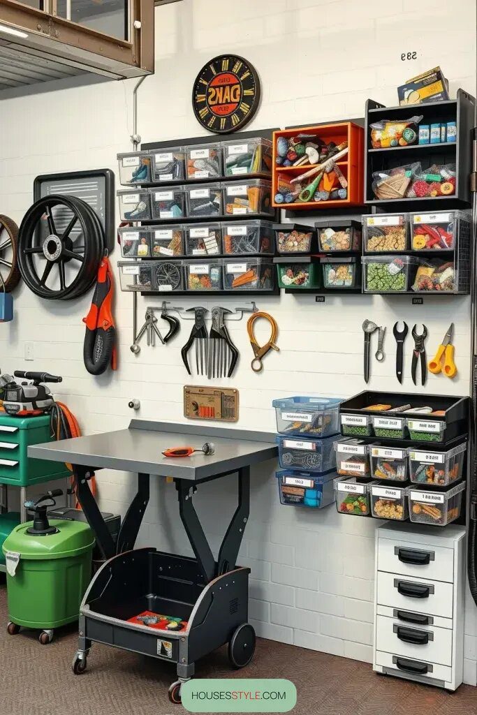 Sort Screws and Nails with Small Parts Organizers