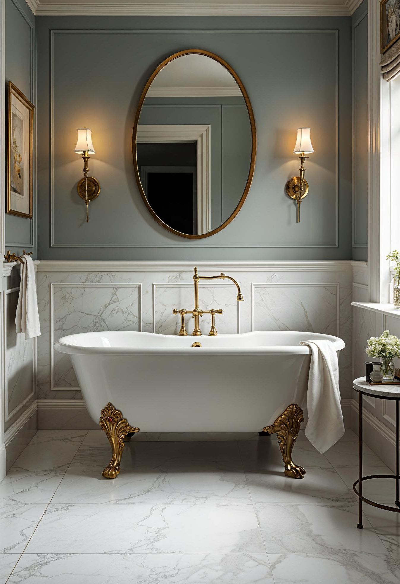 7. Brass and Gold Bathroom Fixtures - photo 2