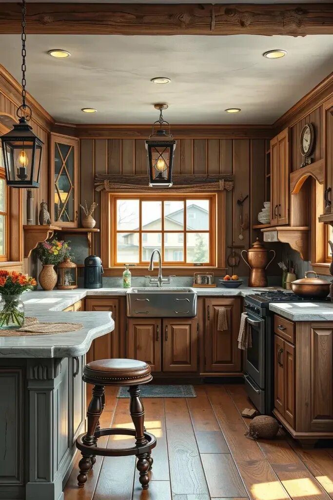 Rustic Touches for Western Kitchens