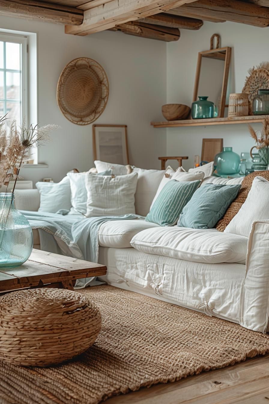 9. Oversized Glass for Coastal Vibes