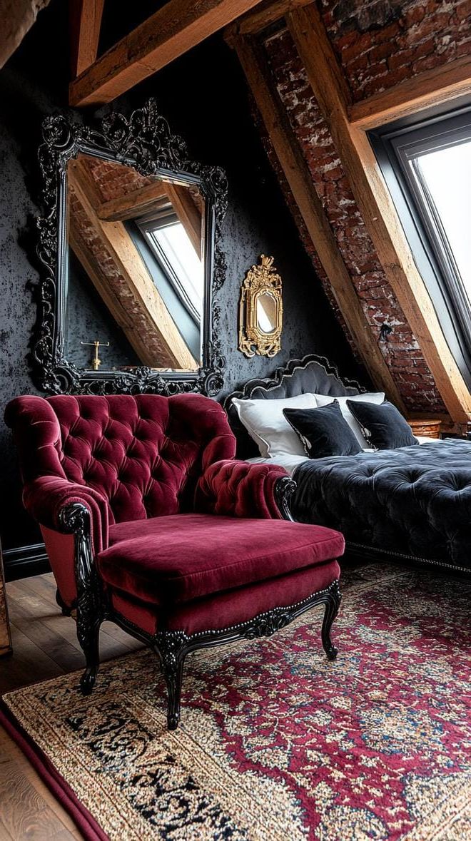 15. Vintage Glam Space