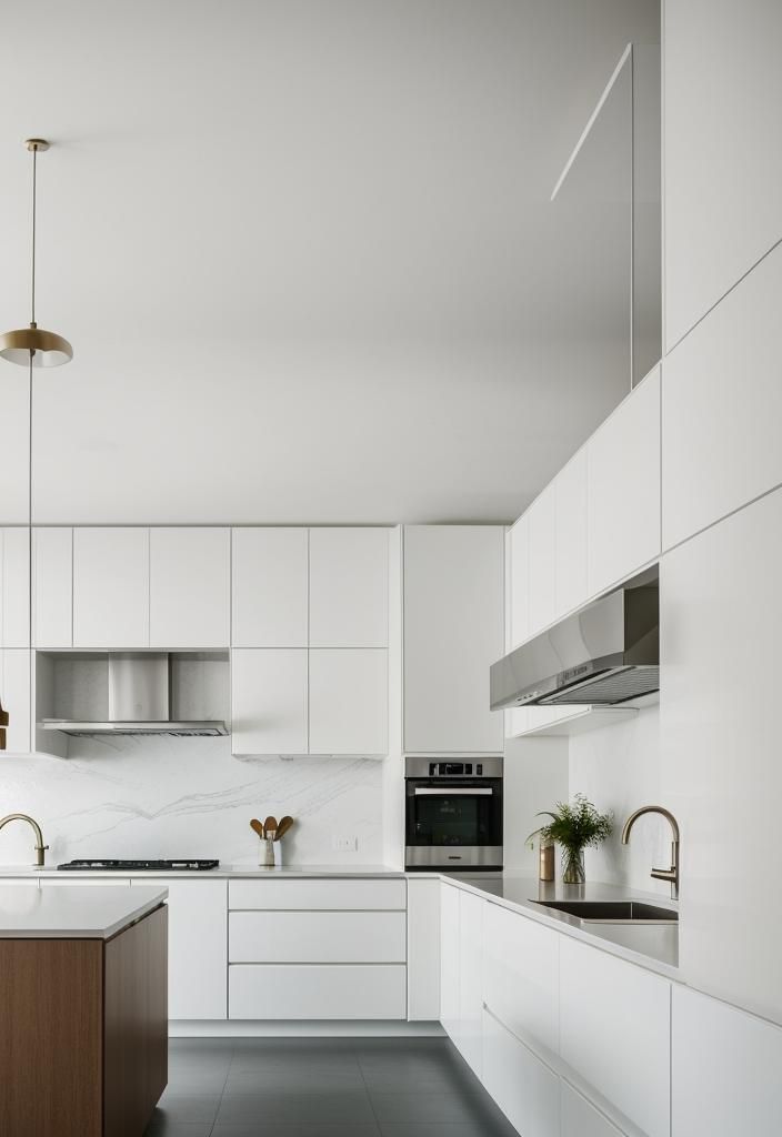 7. Floating Cabinets for a Modern Look