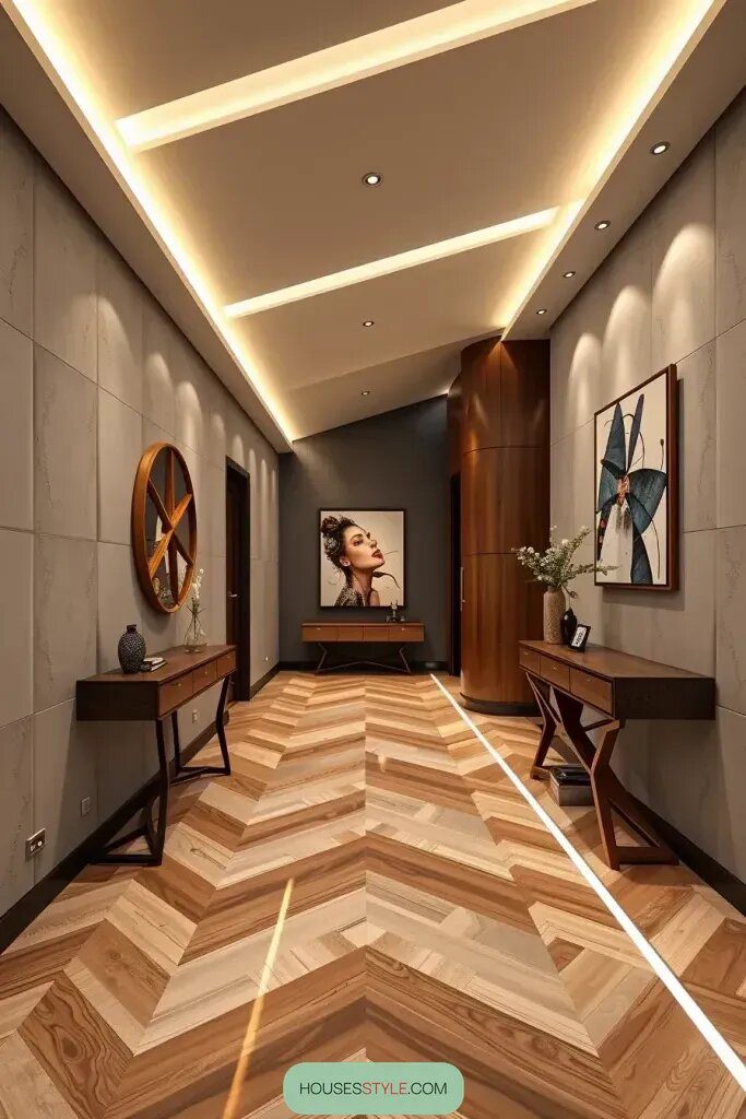Angular Hallways With Asymmetrical Lines - photo 2