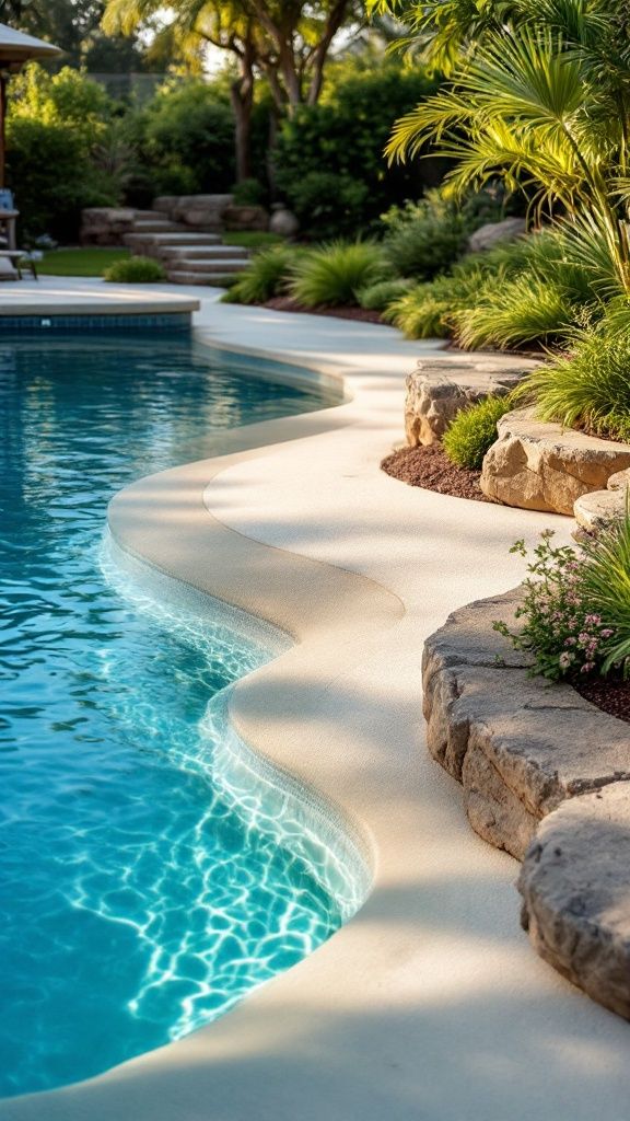 Adding Pool Steps or a Beach Entry