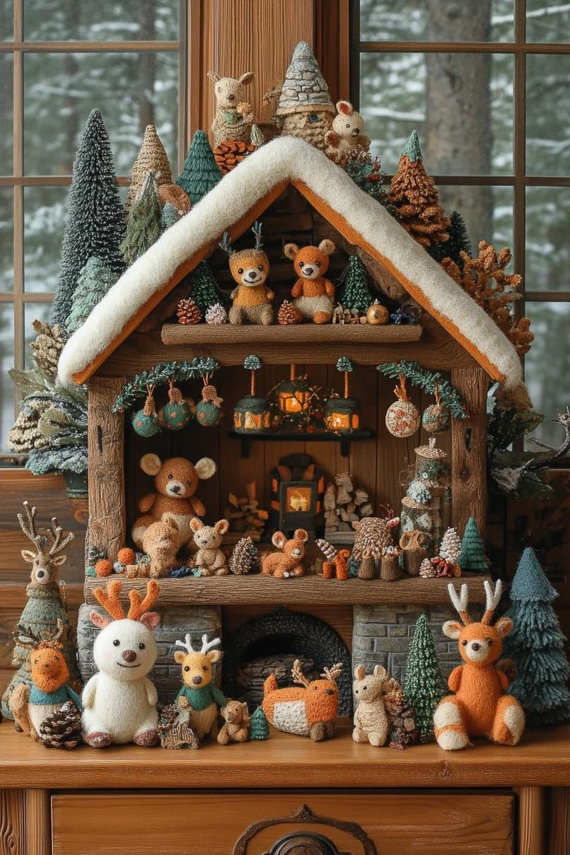 17. DIY Forest Creature Christmas Decor - photo 3