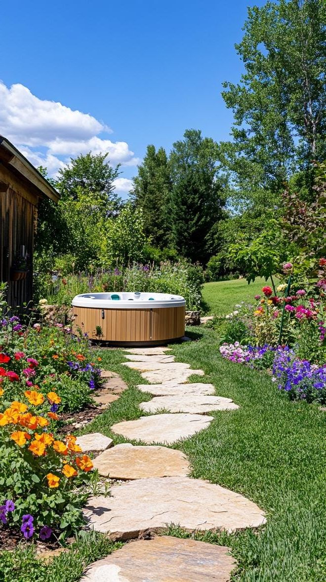 29. Come Relax in Our Hot Tub Surrounded by Beautiful Flowers and Herbs! - photo 2