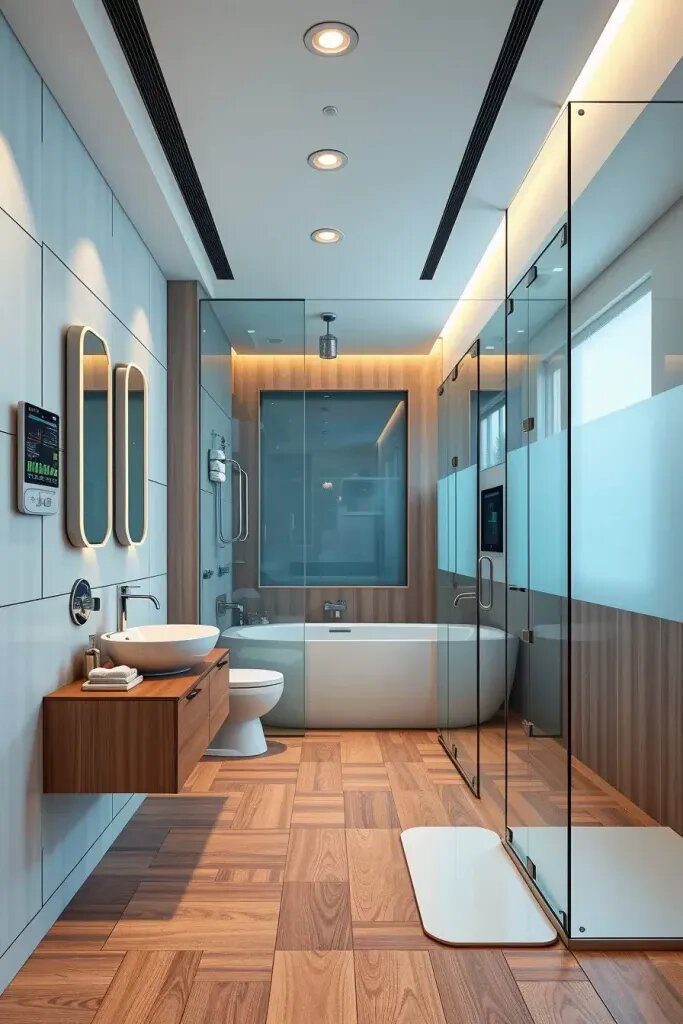 Smart Glass Technology for See-Through Walls