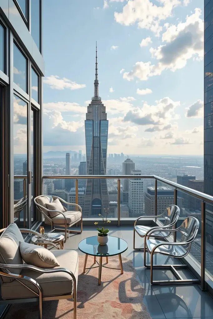 Balconies Designed to Mirror the Sky - photo 2