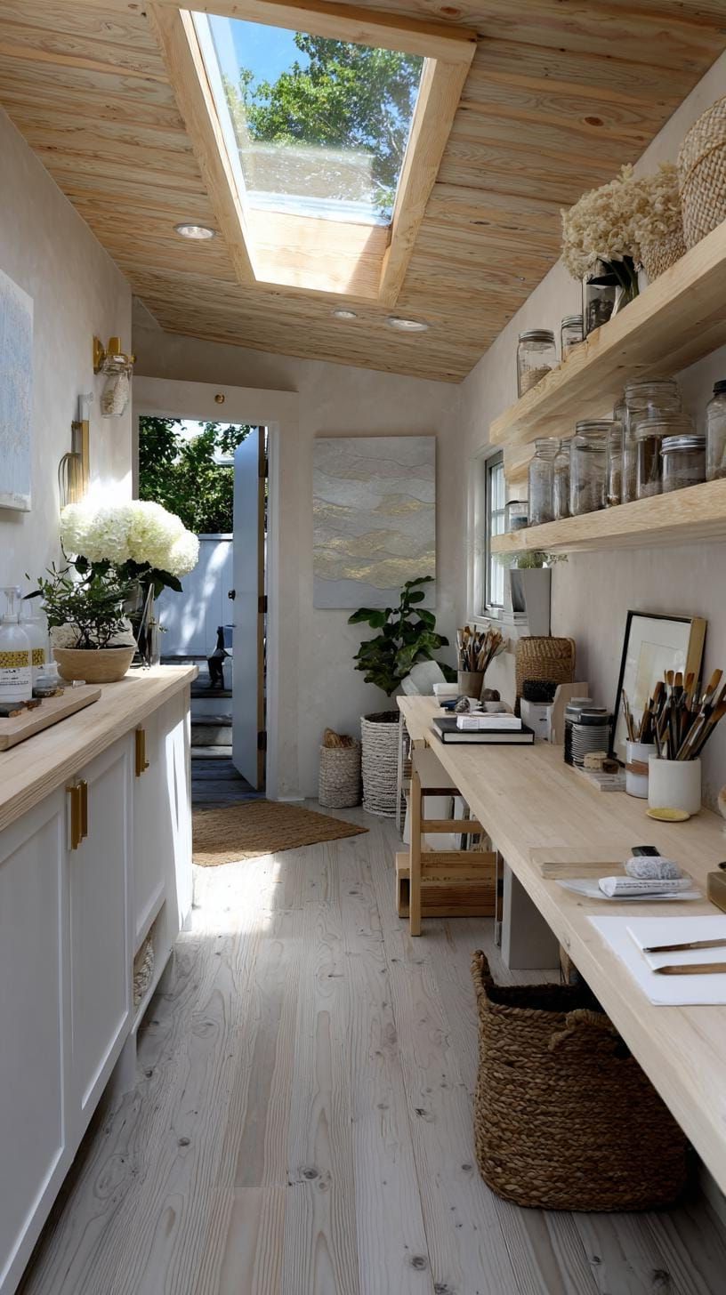 10. Cozy Studio Retreat with Wood Ceiling and Skylight - photo 2