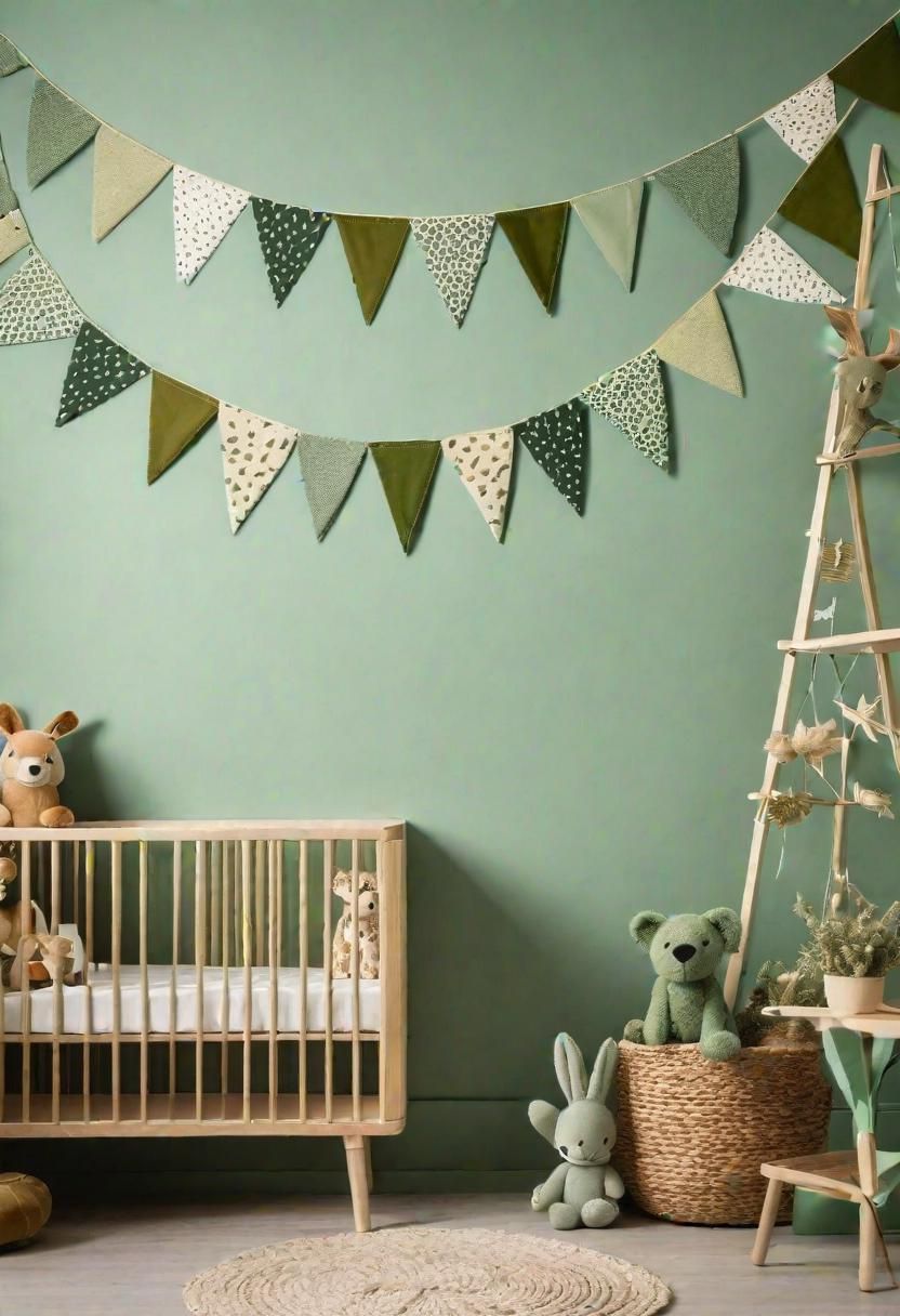43. Bunting Ideas for a Sage Nursery - photo 2