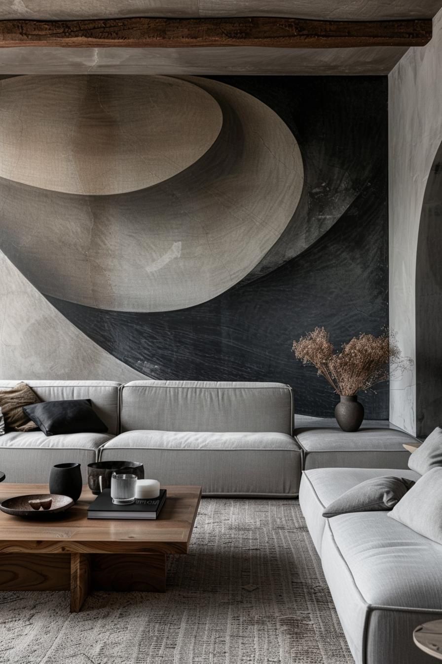 8. Artistic Wall Murals for Big Rooms - photo 2