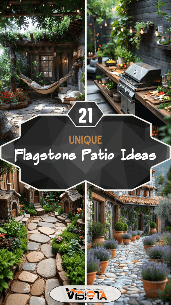21 Small Flagstone Patio Ideas You’ll Love