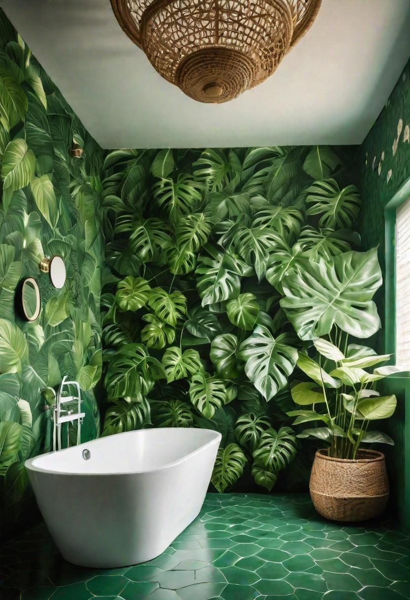 12. Botanical Trends for Bathroom Decor