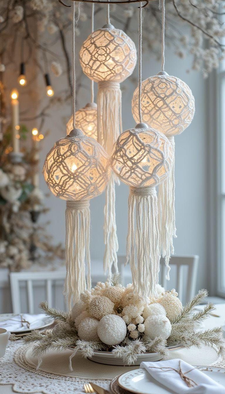 11. Bohemian Yarn Orb