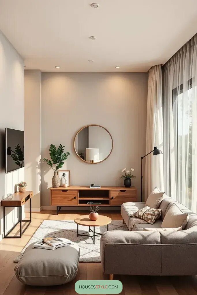 Smart Sectional Sofa Placement For Small Rooms