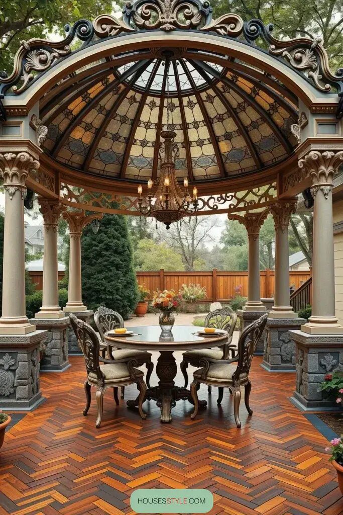 Gazebos With Striking Architectural Detail - photo 2