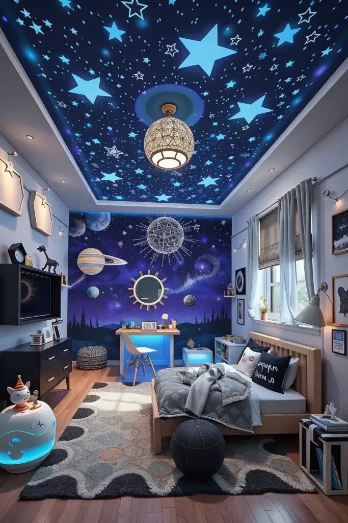 13- Glow-in-the-Dark Decor for Kids Rooms - photo 3