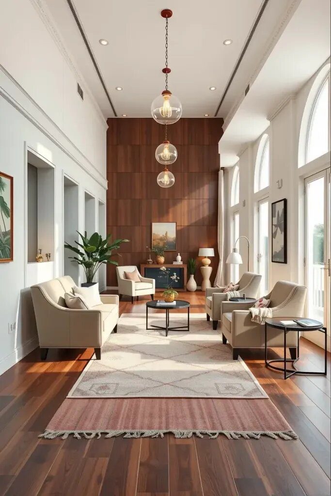 Achieving balance and flow in cozy rooms