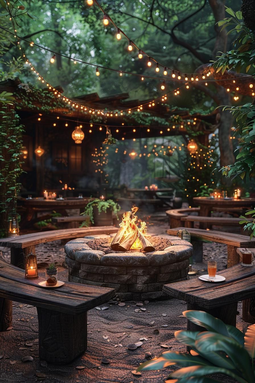 3. Rustic Patio Design With Reclaimed Wood - photo 2