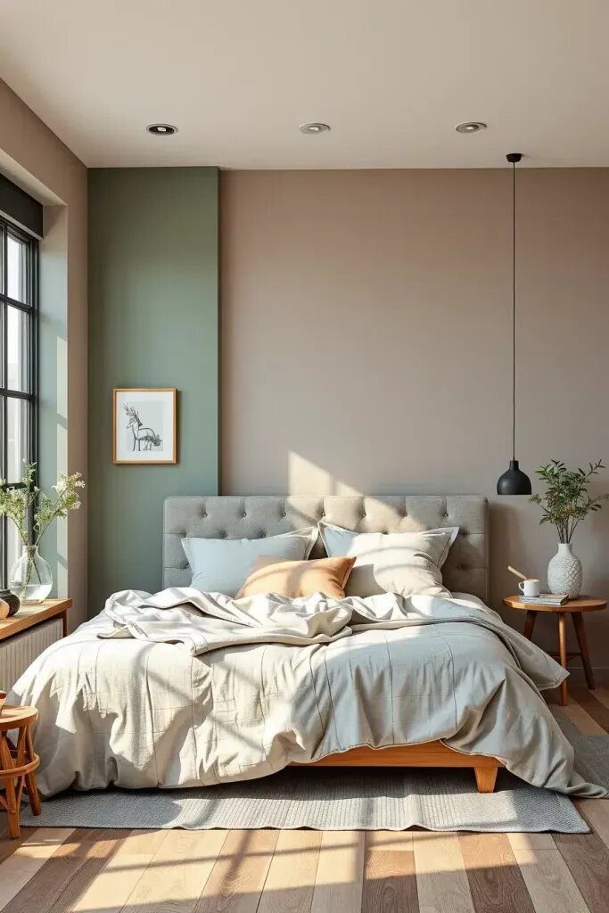 Sophisticated Calm Through Muted Color Blocking - photo 2