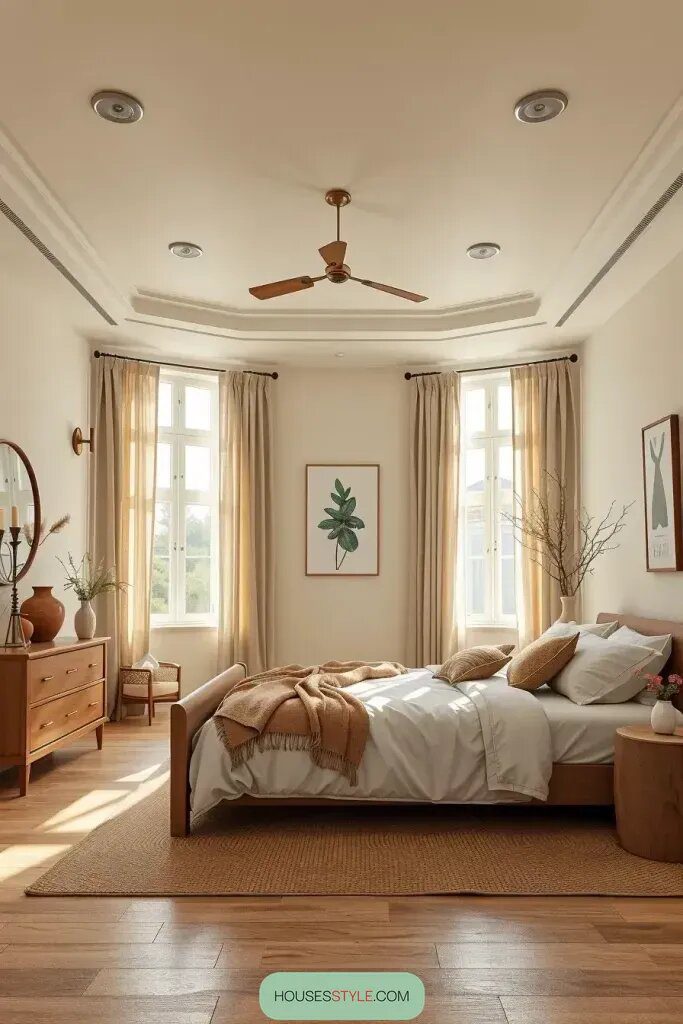 Why Soft Neutrals and Earthy Tones Suit Elegant Bedrooms - photo 2