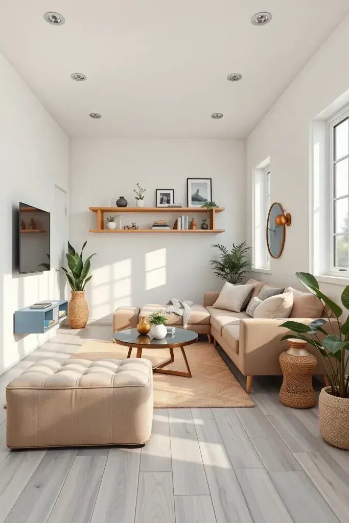 Cozy Living Room Ideas for Your Tiny Home with a Minimalist Feel