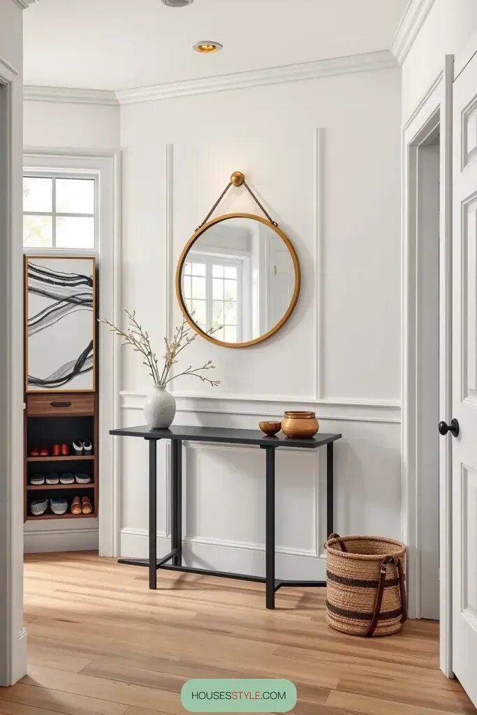 Subtle Hand-Painted Lines for Minimalist Modern Homes