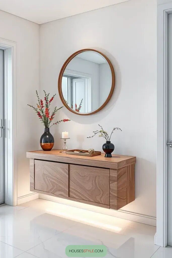 Floating Console Tables That Elevate Hallways - photo 2