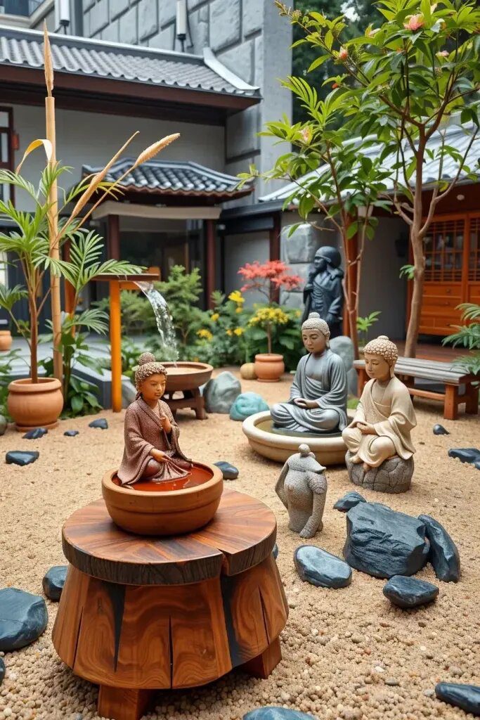 Calming Japanese Figurines for a Zen Garden - photo 2