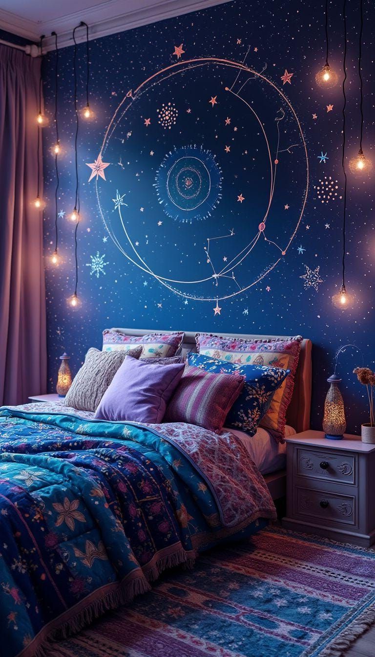 11. Dreamy Celestial Bedroom Themes - photo 2