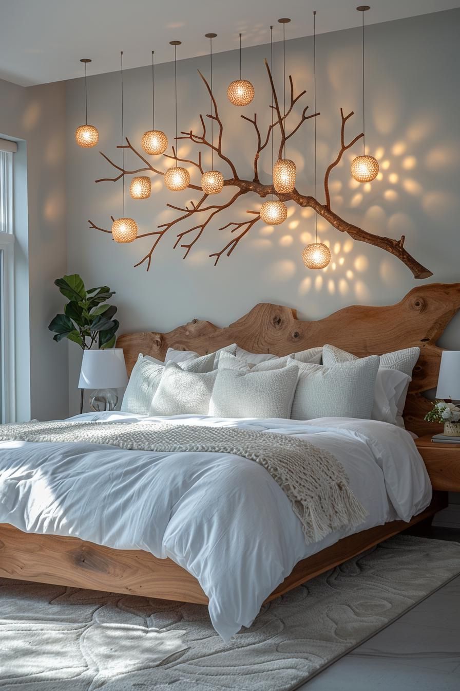 21. Driftwood Mobile Chandelier Ideas - photo 3