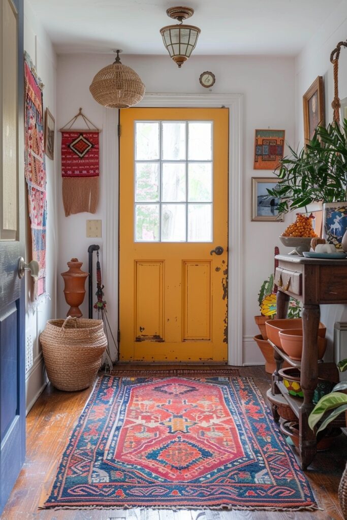 10. Festive Boho Entrance Ideas