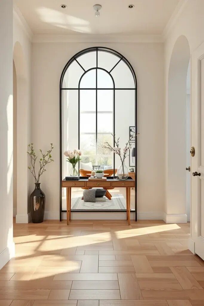 Grand Entrances Featuring Oversized Mirrors