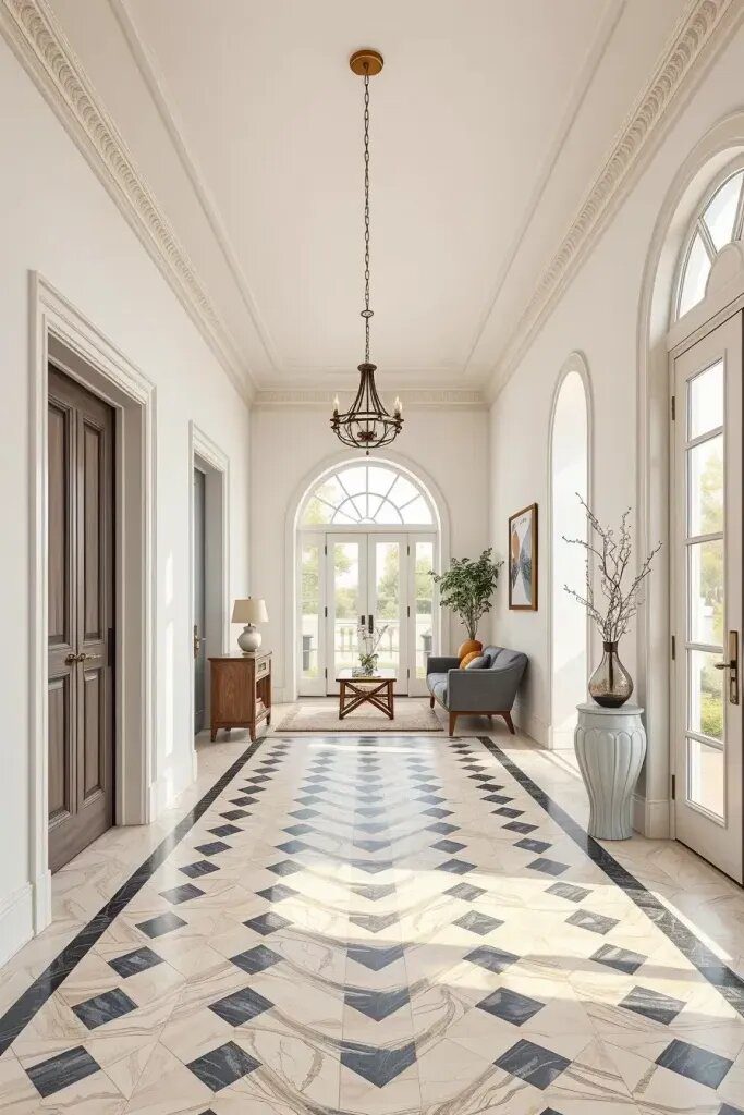 Patterned Flooring That Guides the Way - photo 2