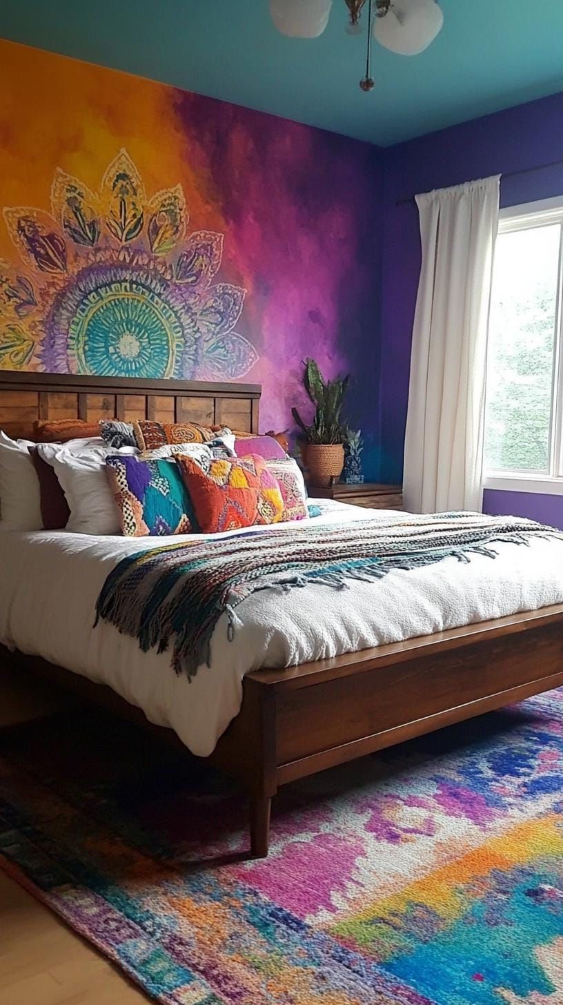 14. Bold Artistic Color Palette