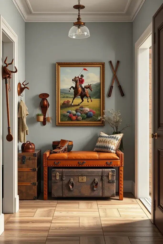 3 Simple Ways to Bring Polo Style Into Your Hallway - photo 2