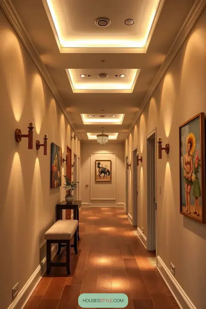 Layered Lighting Techniques For Modern Hallways