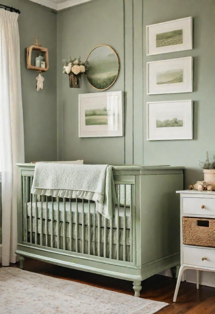 5. Sage Green Dresser Transformation
