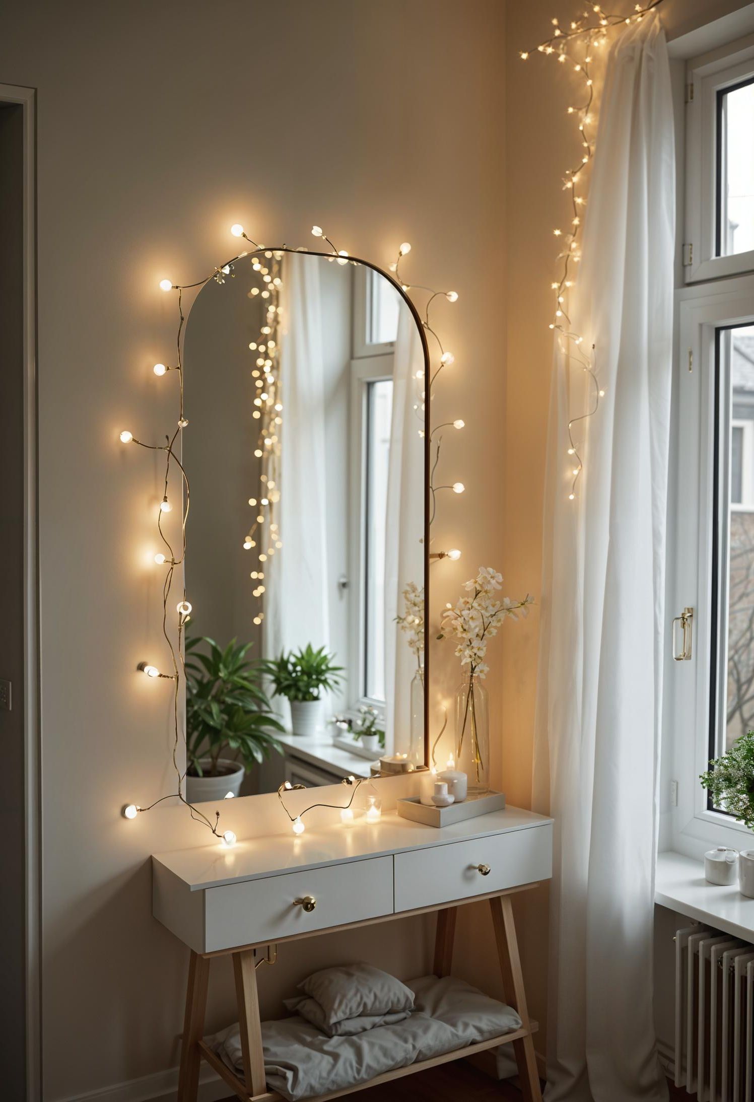 16. Minimalist Holiday Lighting Ideas