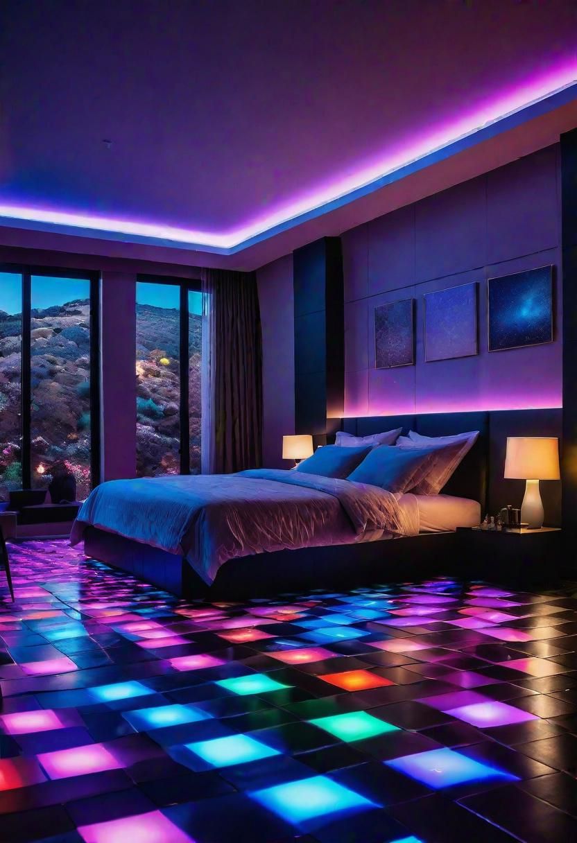 18. Fun Floor LED Accents