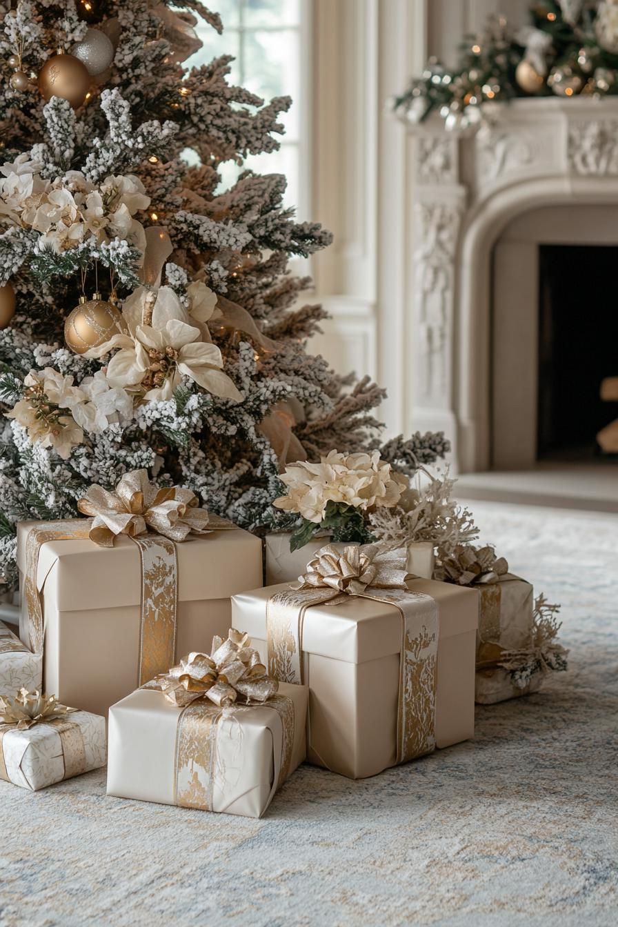 12. Gradient Velvet Ribbon Gift Wrapping - photo 2